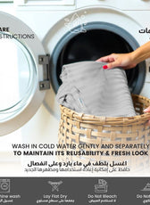 Stripe Fitted Sheet Set Super King 200x200+30cm with Pillowcases Grey