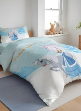 Kids Duvet Cover Set 3 Pcs - Snow Princes Print | 135x220cm | Microfiber | Cotton Home - Cotton Home