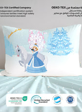 Kids Duvet Cover Set 3 Pcs - Snow Princes Print | 135x220cm | Microfiber | Cotton Home - Cotton Home