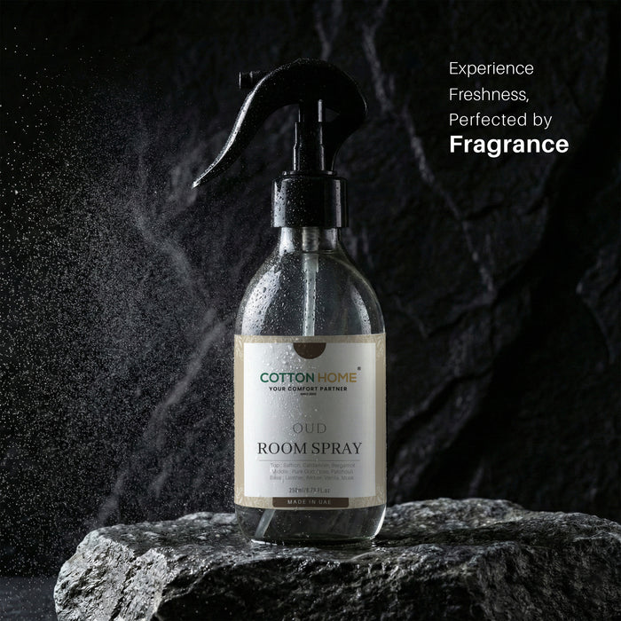 Oud Home Fragrance – Dual-Use Air & Fabric Freshener (250ml)