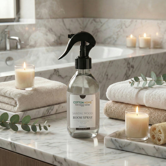 Sandal Wood Bedding & Room Spray – Dual-Use Air & Fabric Freshener (250ml)