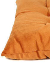 Velvet Slip Free Tufted  Chair Cushion Tan 40x40cm - Pack of 4 - Cotton Home