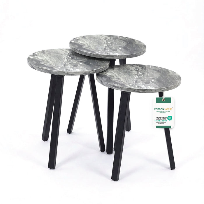 Grey Coffee Table Set of 3