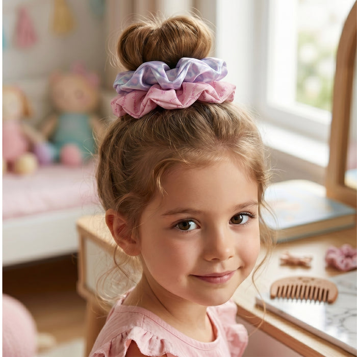 My Melody Hair Accessories Set Pack of 3 hair Brush and scrunchies set