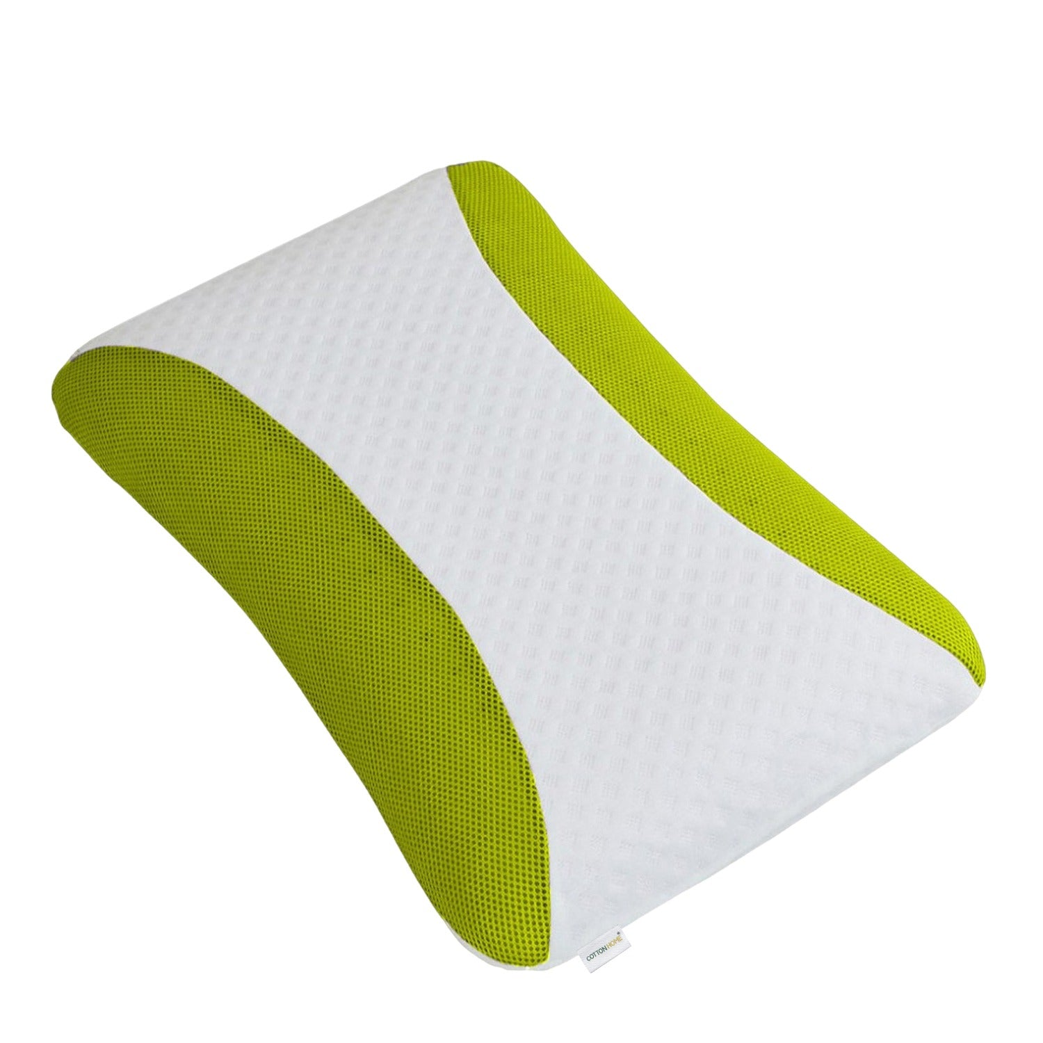 Aroma Aloe Vera Infused Ergonomic Memory Foam Pillow - Cotton Home
