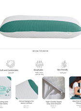 Aroma Eucalyptus Infused Ergonomic Memory Foam Pillow - Cotton Home
