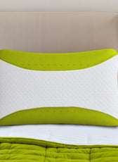 Aroma Aloe Vera Infused Ergonomic Memory Foam Pillow - Cotton Home