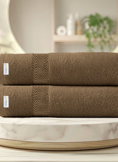 Cotton Bath Towel Pack of 2 Soft Feel, Quick Dry, Highly Absorbent Durable Towels - Cotton Home