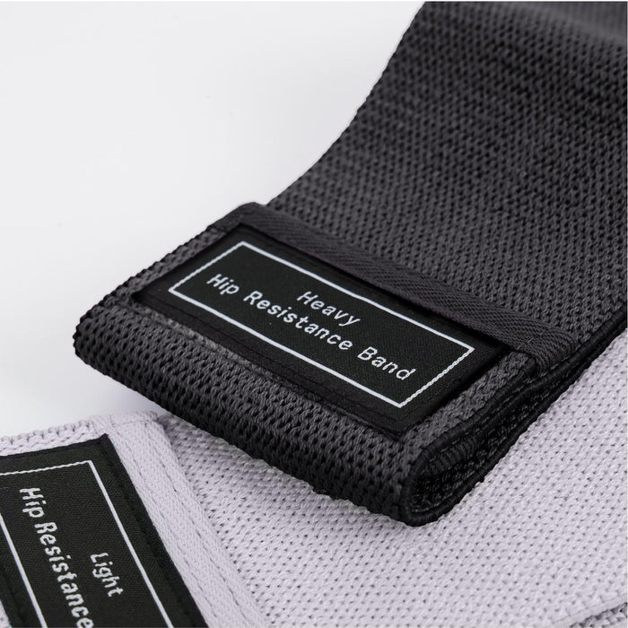 Hip Resistance Bands – Non-Slip Fabric Exercise Bands for Glutes, Legs, and Thighs – Set of 3