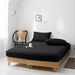 High Quality Black Cotton Jersey Twin 3 Piece Fitted Sheet Set 160x200+30cm with Deep Pockets and 2 Pillow Case - Cotton Home