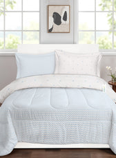 Premium Cotton 4PC Bedding Set Kids Comforter Set 160x220cm Sea Breeze