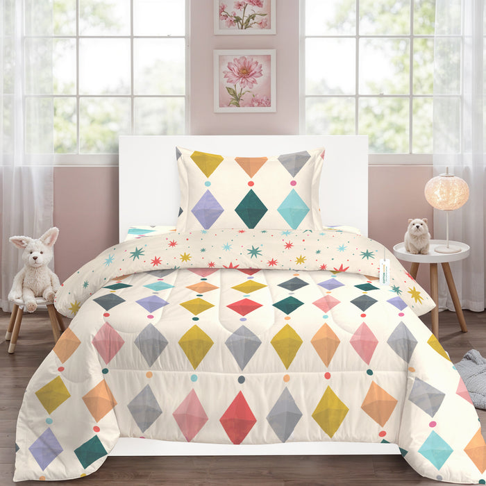 3PC Kids Bedding & Bean Bag Bundle 23