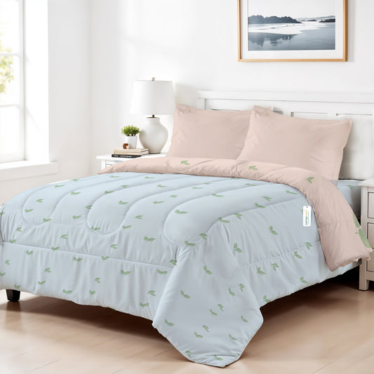 Premium Cotton 4PC Bedding Set Kids Comforter Set 160x220cm Tropical Breeze