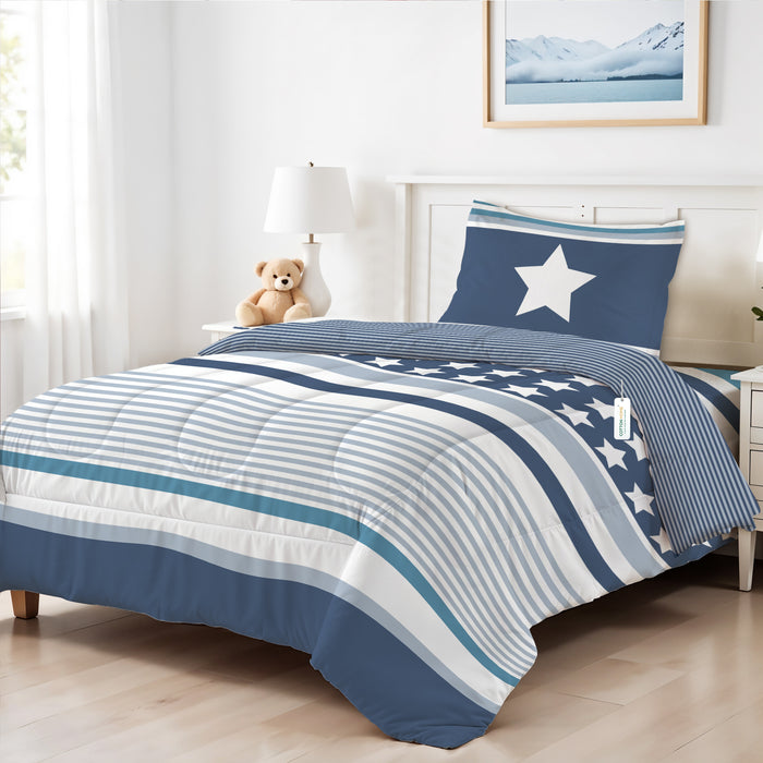 3PC Kids Bedding & Bean Bag Bundle 26