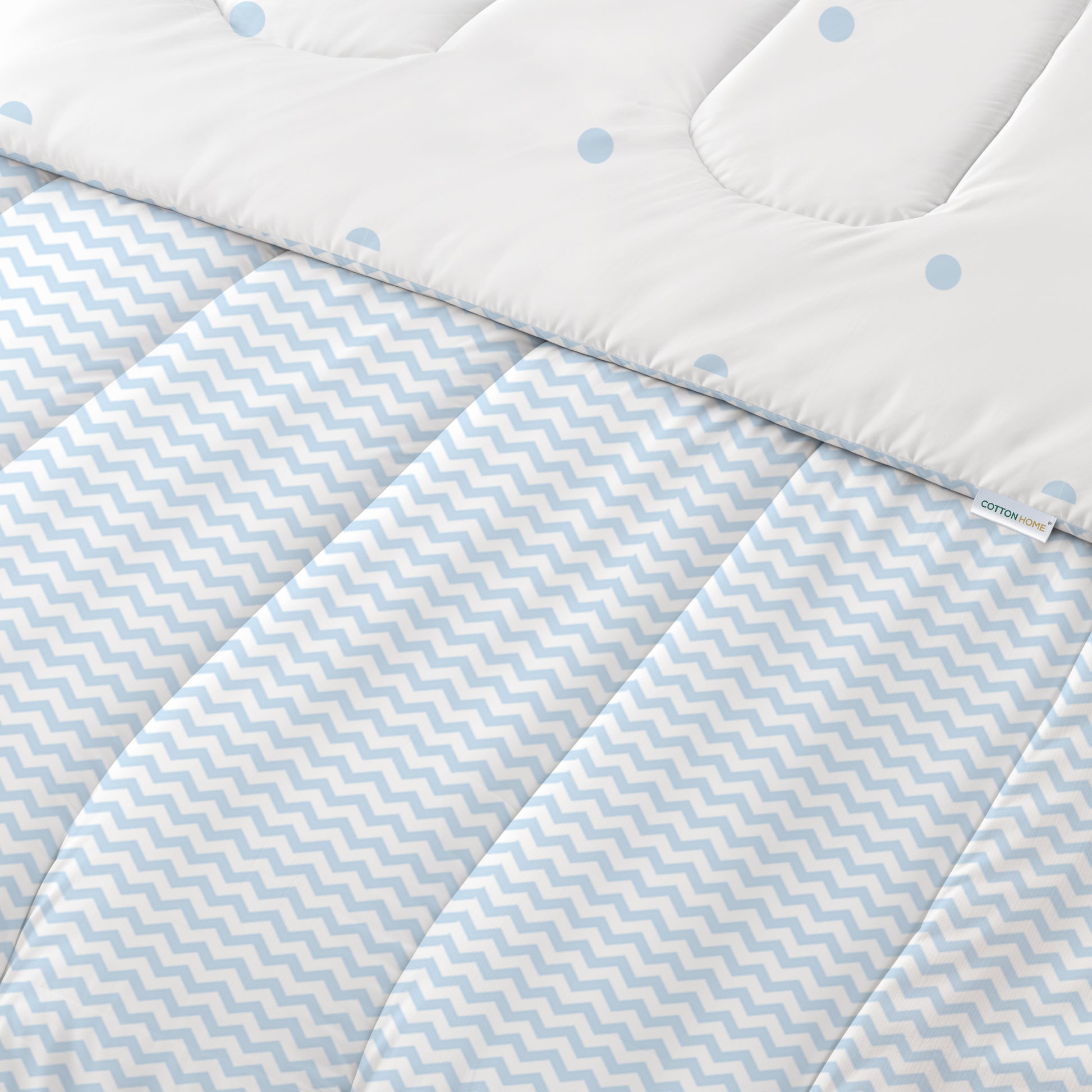 Premium Cotton 4PC Bedding Set Kids Comforter Set 160x220cm Sea Breeze