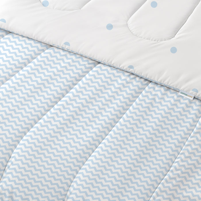 Premium Cotton 4PC Bedding Set Kids Comforter Set 160x220cm Sea Breeze