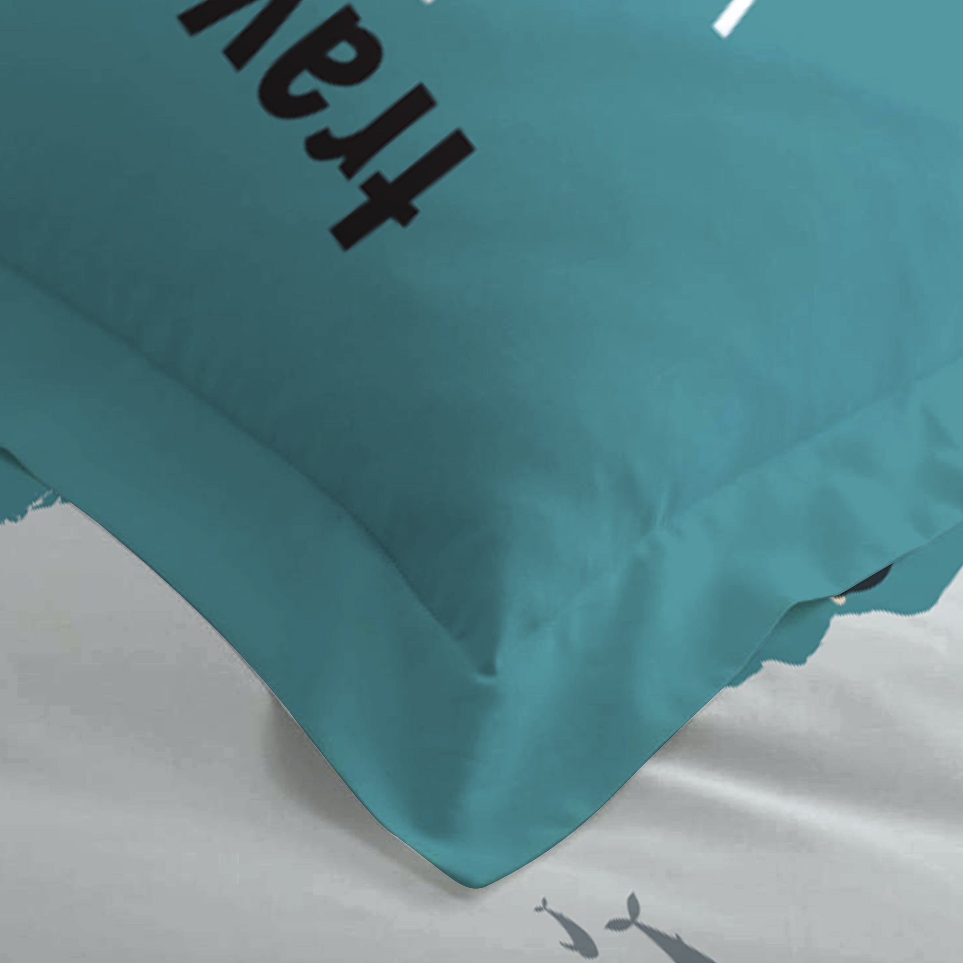 Premium Premium Cotton 3PC Bedding Set Kids Comforter Set 135x220cm Adventure Atlas