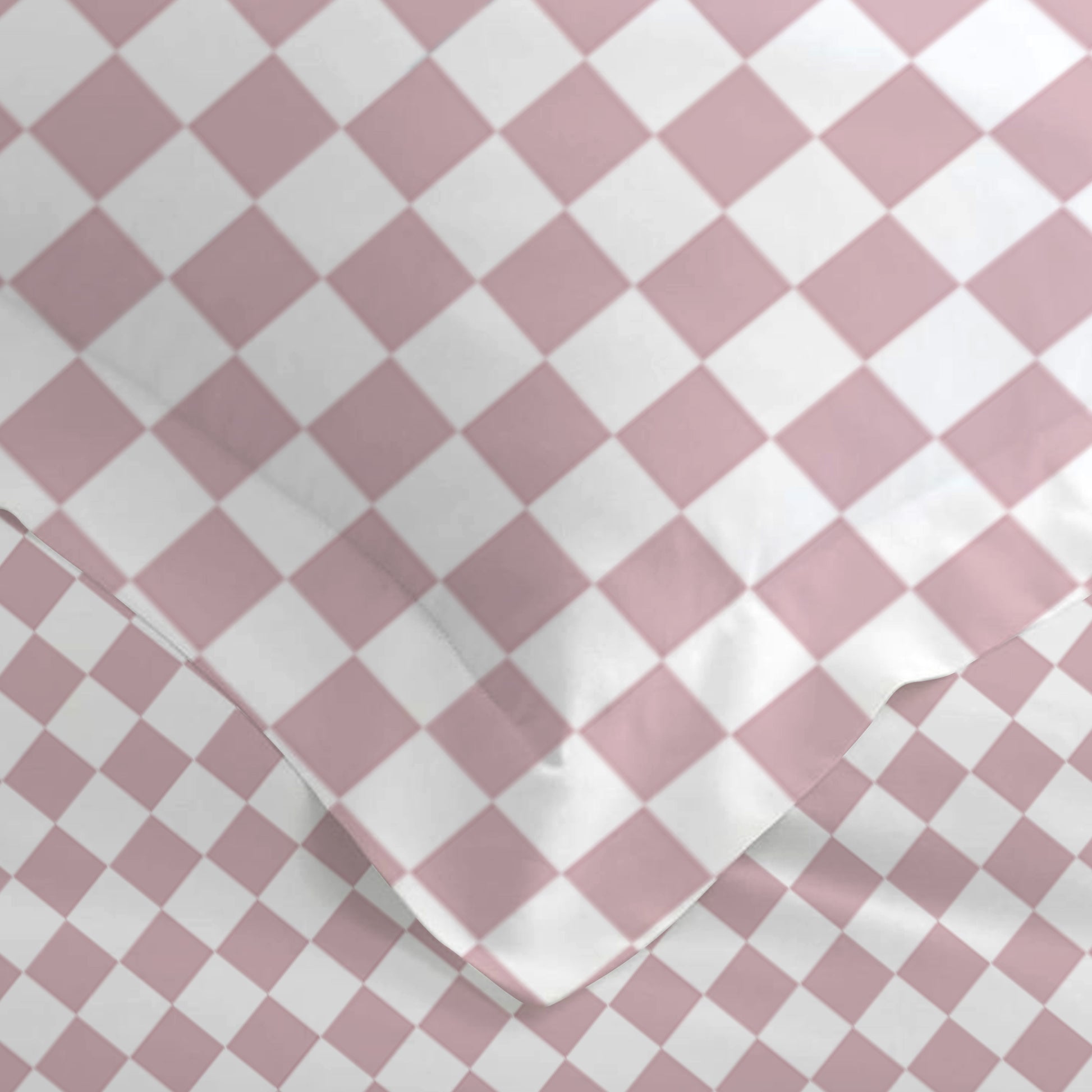 Premium Cotton 4PC Bedding Set Kids Comforter Set 160x220cm Blush Blocks