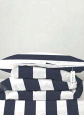 Premium Cotton 4PC Bedding Set Kids Comforter Set 160x220cm Sailor Stripes