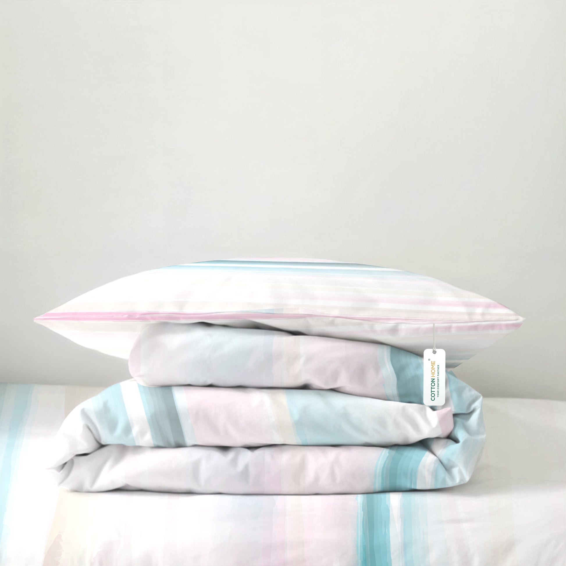 Premium Cotton 4PC Bedding Set Kids Comforter Set 160x220cm Gradient Glow