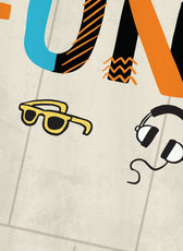 Premium Cotton 3PC Bedding Set Kids Comforter Set 135x220cm Non Stop Fun