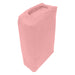 High Quality Pink Cotton Jersey Double 3 Piece Fitted Sheet Set 120x200+30cm with Deep Pockets and 2 Pillow Case - Cotton Home