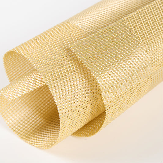 Elegant Heat Resistant Beige Place Mats Set of 6 for Dining