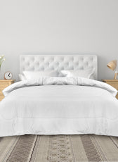 Premium White 150x220cm All Season High quality Super Soft Comforter 1 Piece - Cotton Home