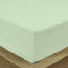 REST 3PCS SET QUEEN FITTED SHEET SUPER SOFT-MINT GREEN - Cotton Home