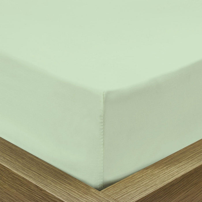 REST 3PCS SET SINGLE FITTED SHEET SUPER SOFT-MINT GREEN - Cotton Home