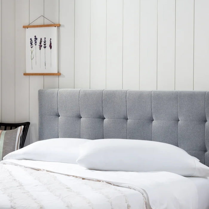 Tuflo Tufted Upholstered Low Profile Platform Bed - Cotton Home