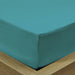 REST 3PCS SET DOUBLE FITTED SHEET SUPER SOFT-TEAL - Cotton Home